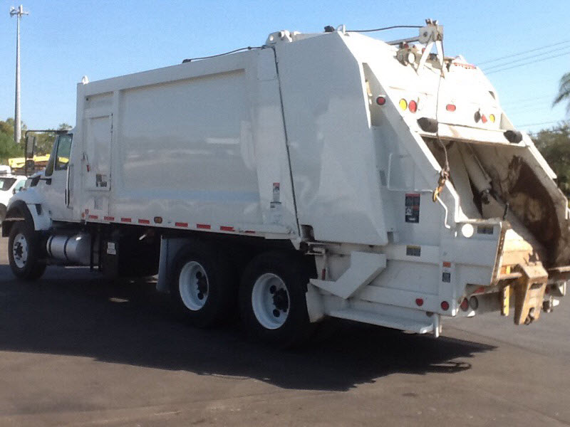 Dumpster Bags and Grapple Truck
