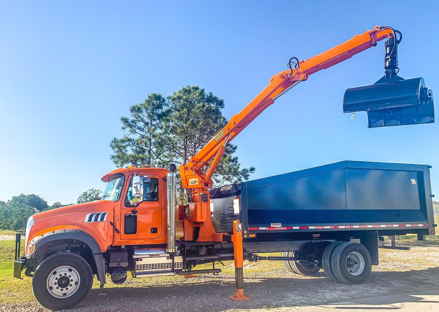 Grapple Garbage Truck Types Route Ready Trucks