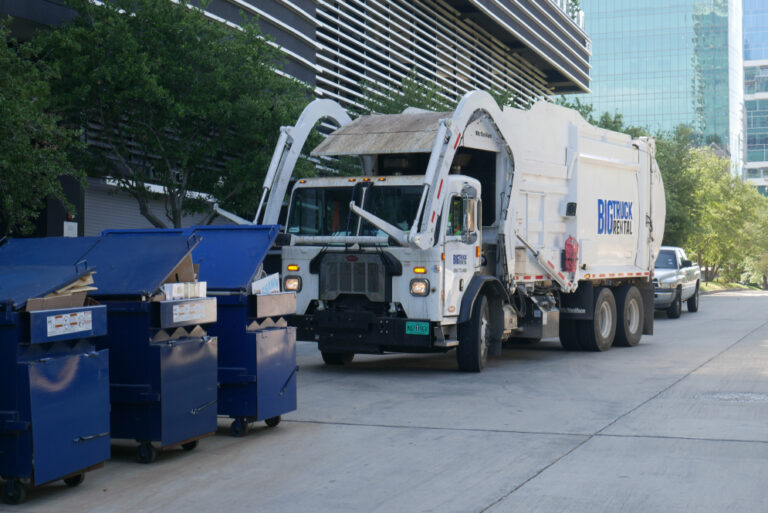 How Does a Front Loader Garbage Truck Work? Route Ready Trucks
